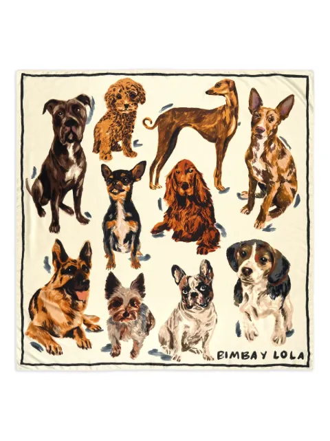 Bimba y Lola mascada con perro estampado