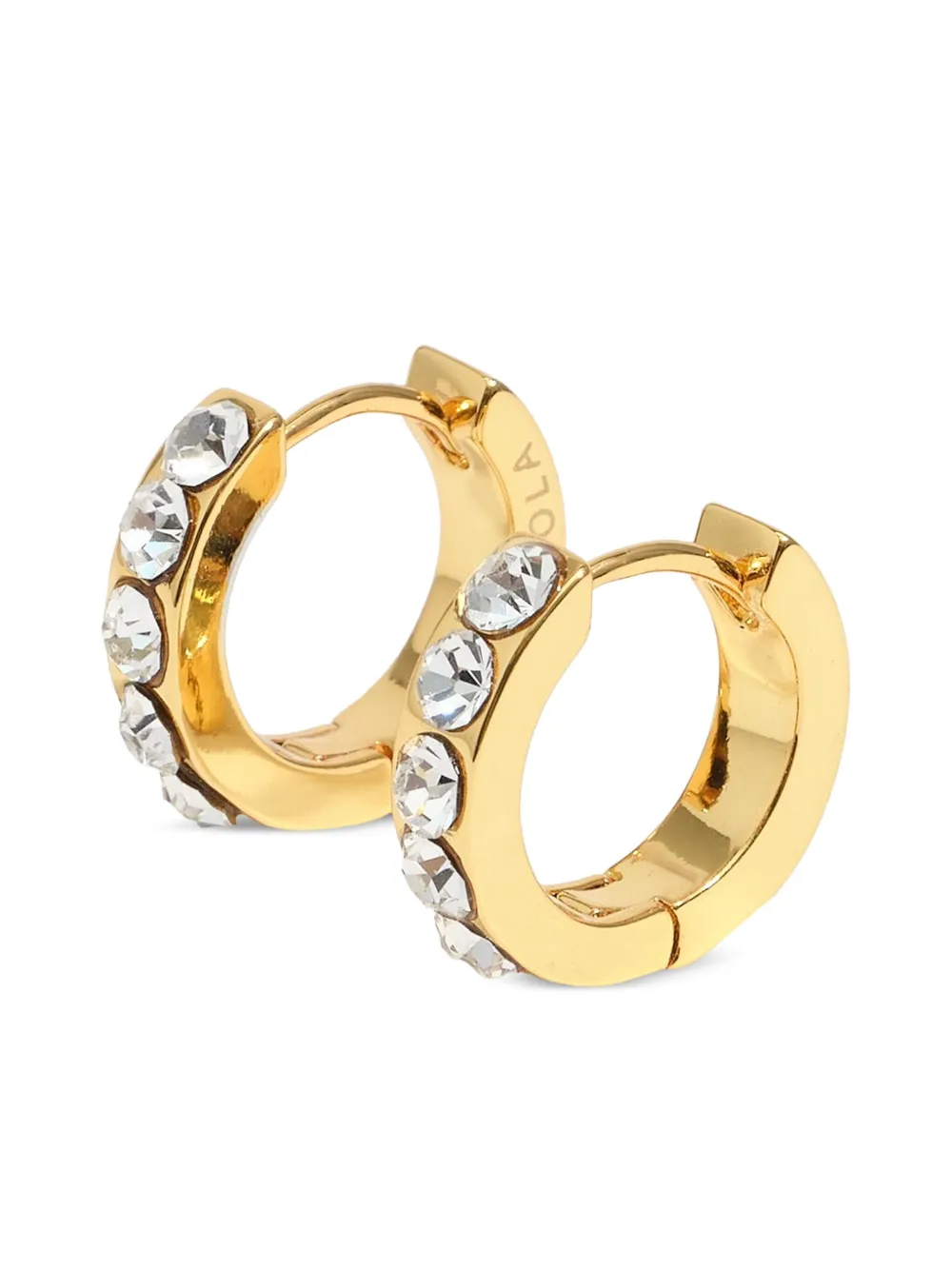 Bimba y Lola arracadas con detalles de cristal | Image 2