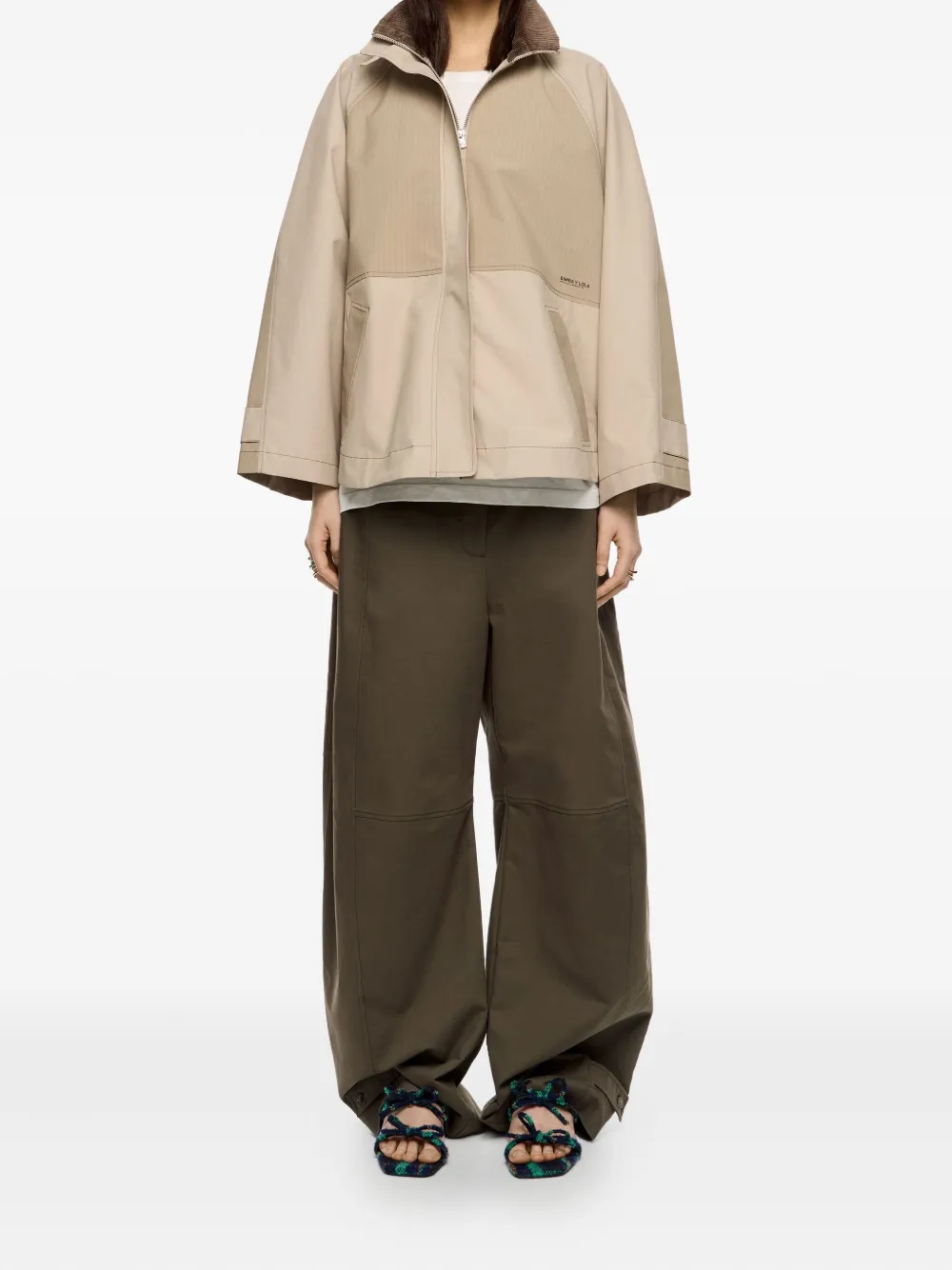 Bimba y Lola corduroy-collar jacket | Oversized Jackets | Image 2