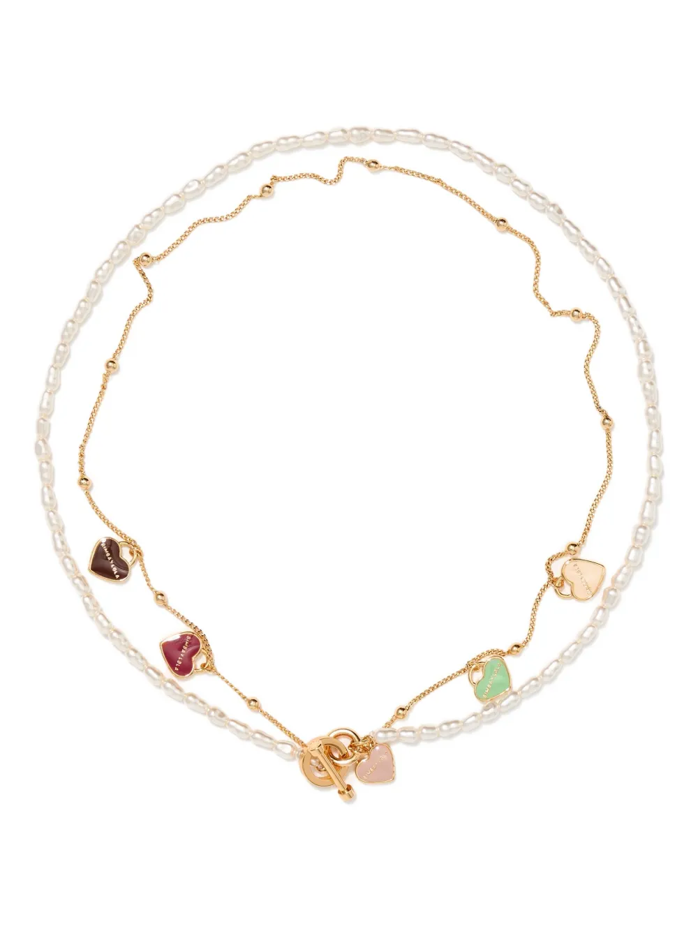 Bimba y Lola ダブルレイヤーネックレス - イエロー Bimba y Lola ダブルレイヤーネックレス - イエロー