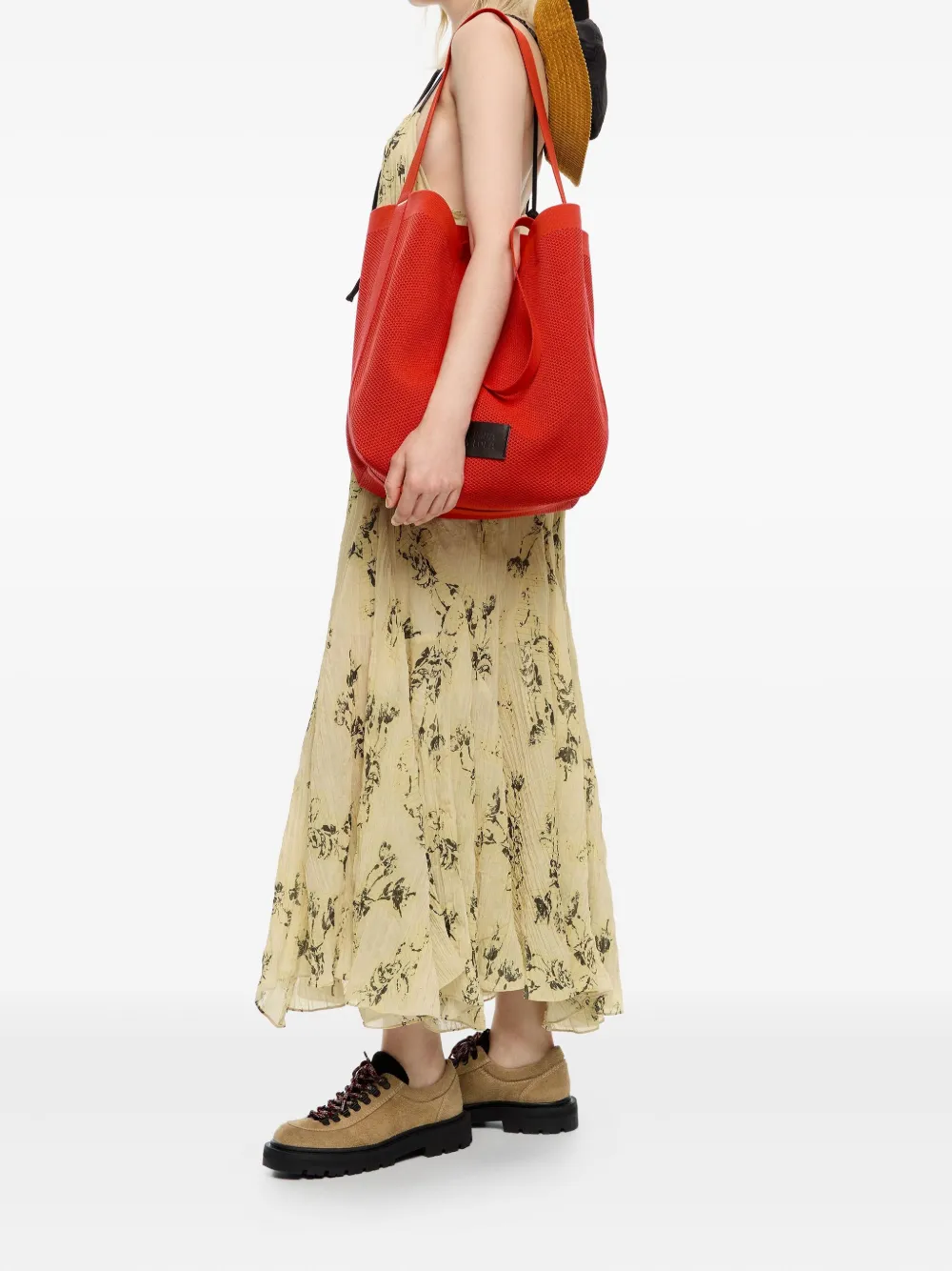 Bimba y Lola Grote Chihuahua schoudertas - Rood