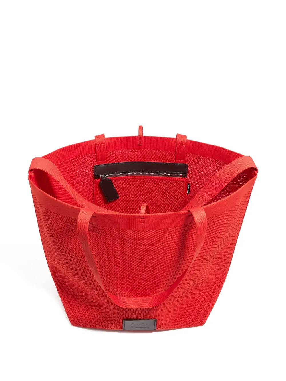 Bimba Y Lola Large Chihuahua Shoulder Bag In Red