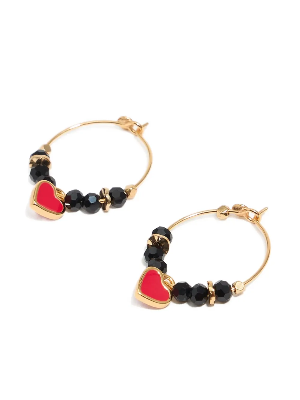 Bimba y Lola arracadas con cristales de corazón | Image 2