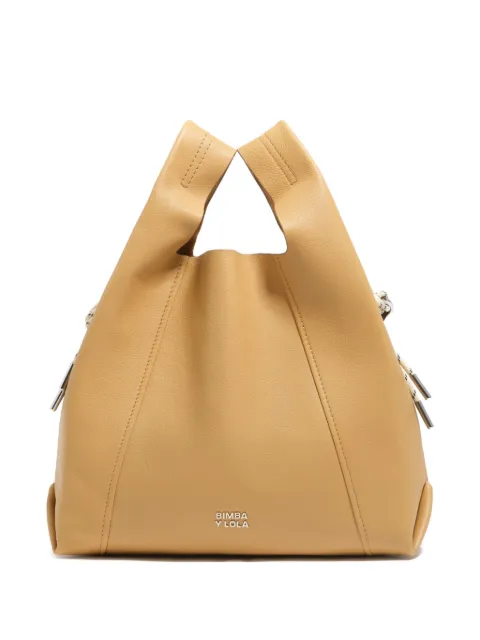 Bimba y Lola medium Paper leather tote bag