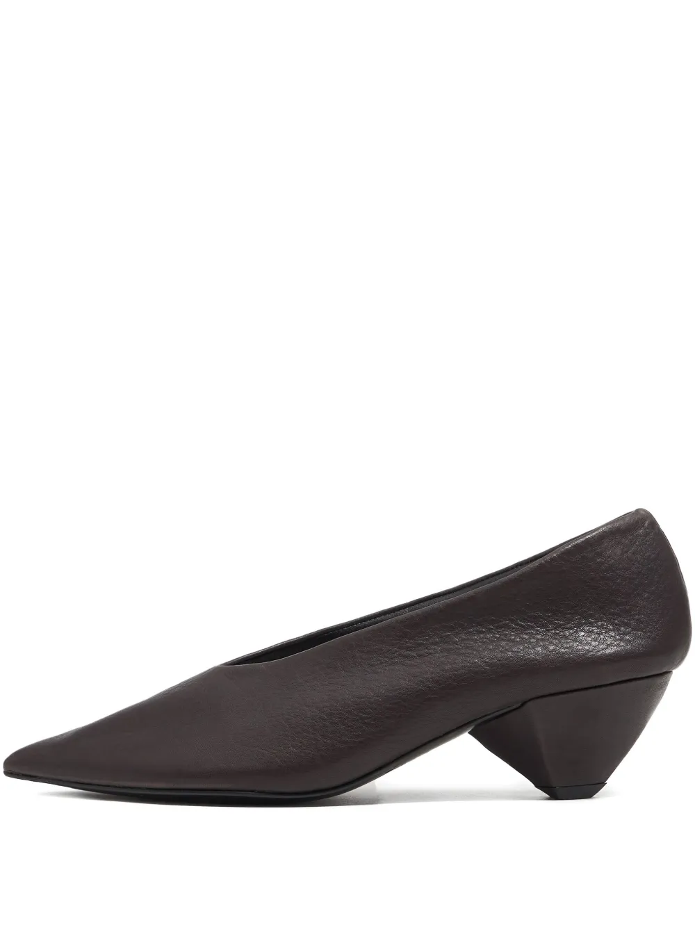 Bimba Y Lola Pointed-toe Cone-heel Pumps In Brown