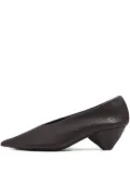 Bimba y Lola pointed-toe cone-heel pumps - Brown