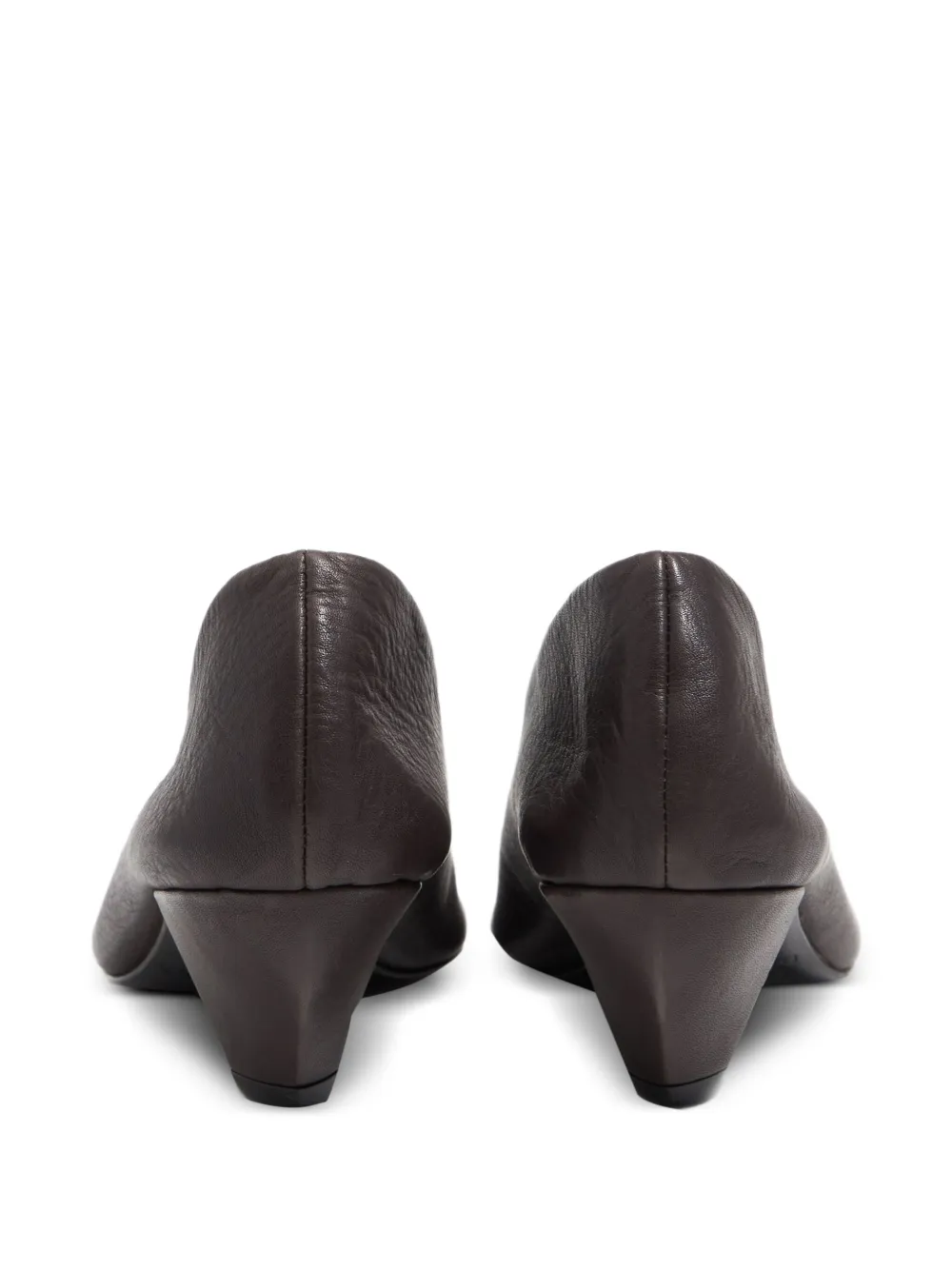 Bimba Y Lola Pointed-toe Cone-heel Pumps In Brown