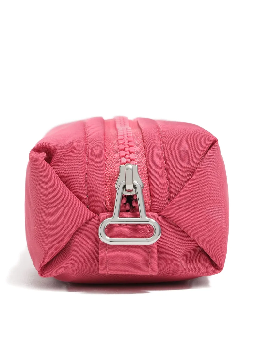 Bimba Y Lola Small Logo-plaque Make-up Bag In Pink