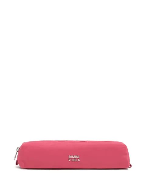 Bimba y Lola small logo-plaque make-up bag