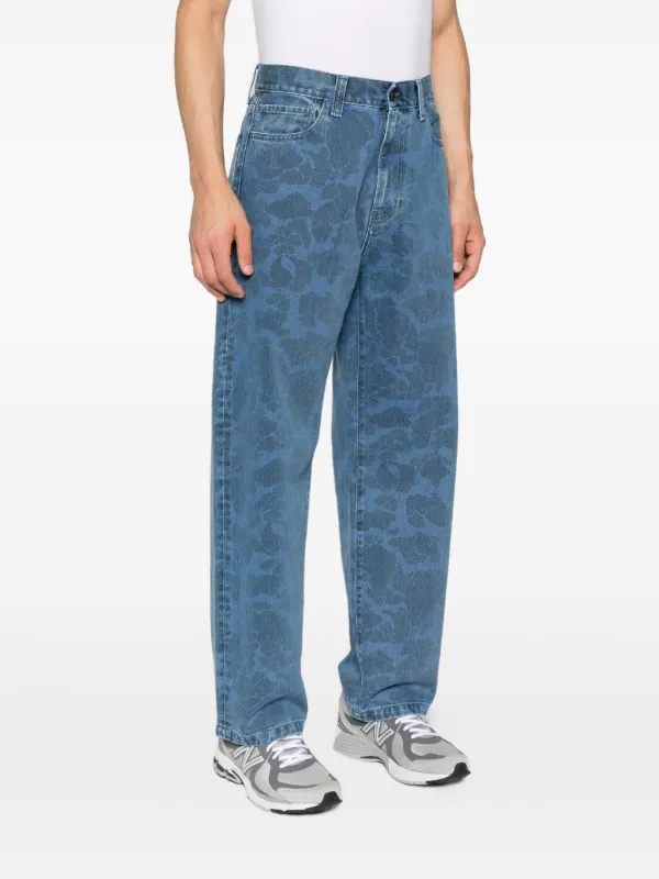 し*だ様 Carhartt WIP DUCK LANDON PANT Carhartt WIP Duck Landon Jeans | Blue | FARFETCH CA