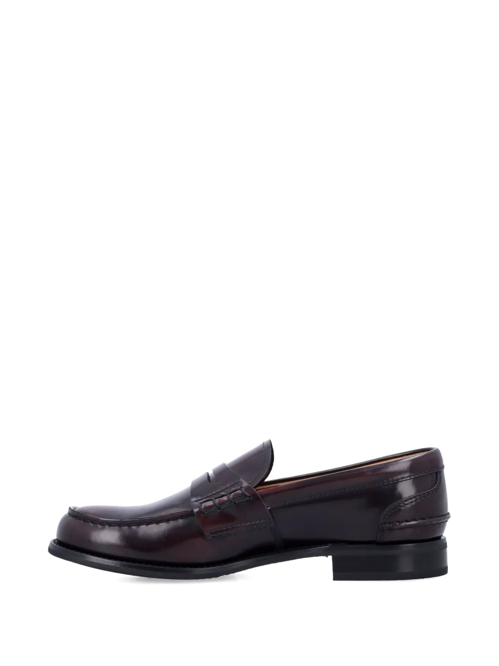 Church's Pembrey leather loafers Red