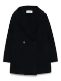 Harris Wharf London double-breasted wool coat - Blue