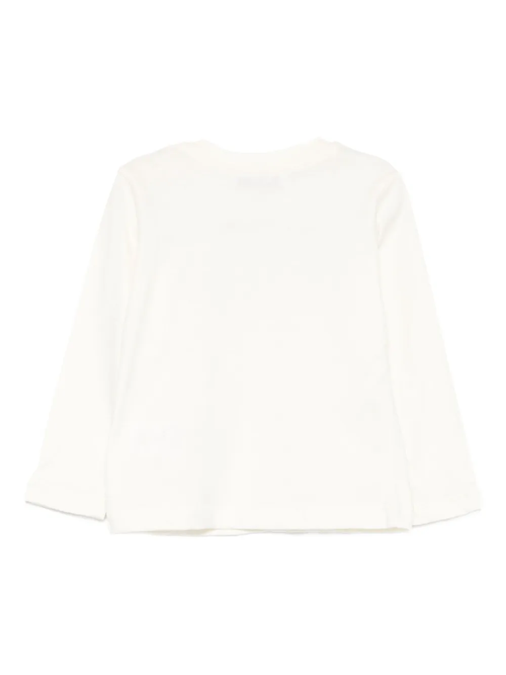 MSGM Kids T-shirt met lange mouwen Beige
