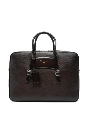 サントーニ　santoni レザーバッグ　ビジネスバック SANTONI(サントーニ) バッグ・カバン(メンズ) - 海外通販のBUYMA