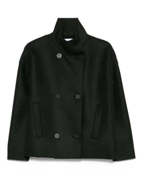 Harris Wharf London double-breasted virgin-wool jacket