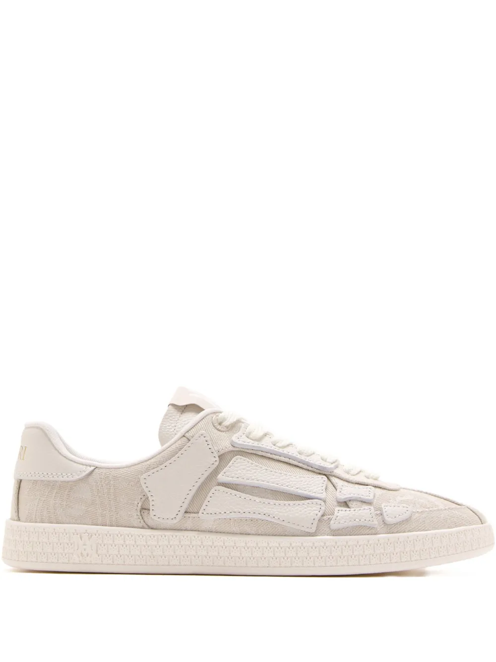 Amiri Pacific Bones Low-top Sneakers In Neutral