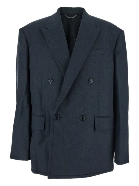 Juun.J double-breasted wool blazer