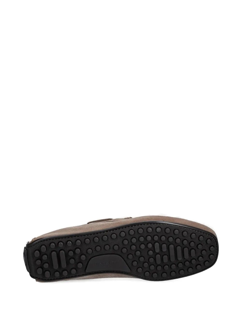 Hackett Driver tassel-suede loafers Brown