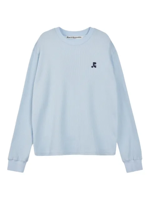 Rest&Recreation waffle crew-neck T-shirt