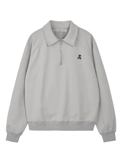 Rest&Recreation polo-collar sweatshirt