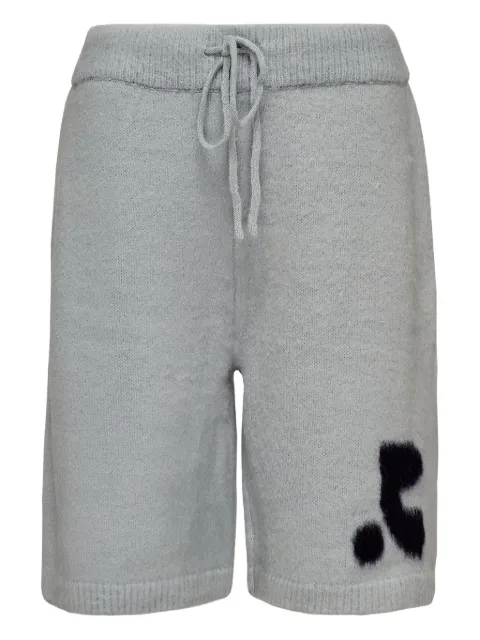 Rest&Recreation Hairy knit shorts