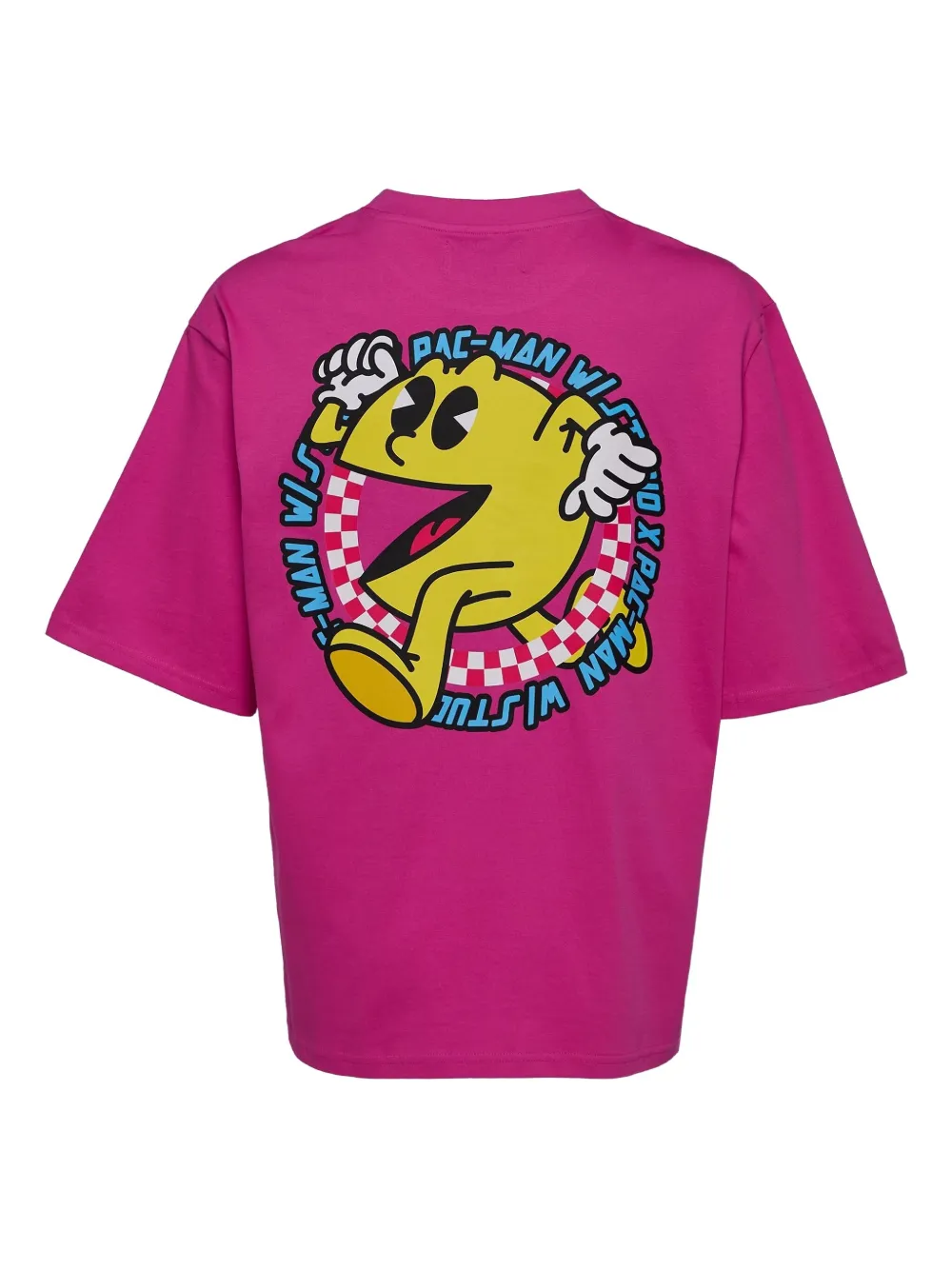W/STUDIO x Pac-Man T-shirt met grafische print - Roze