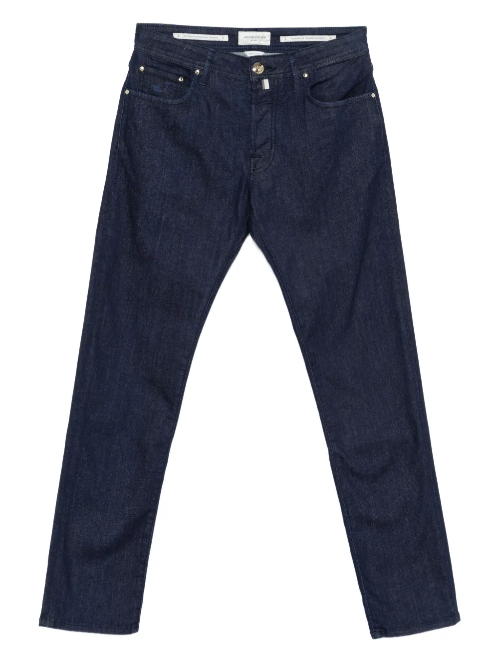 Jacob Cohën embroidered detail slim-fit jeans