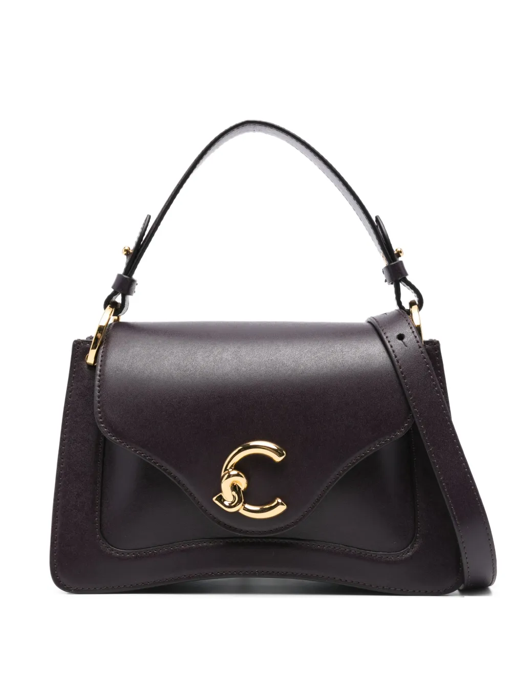 Coccinelle C-me kleine tas met handgreep Paars