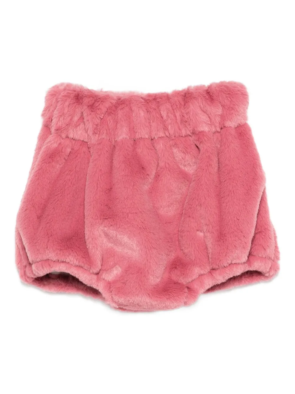La Stupenderia Shorts van imitatiebont Roze