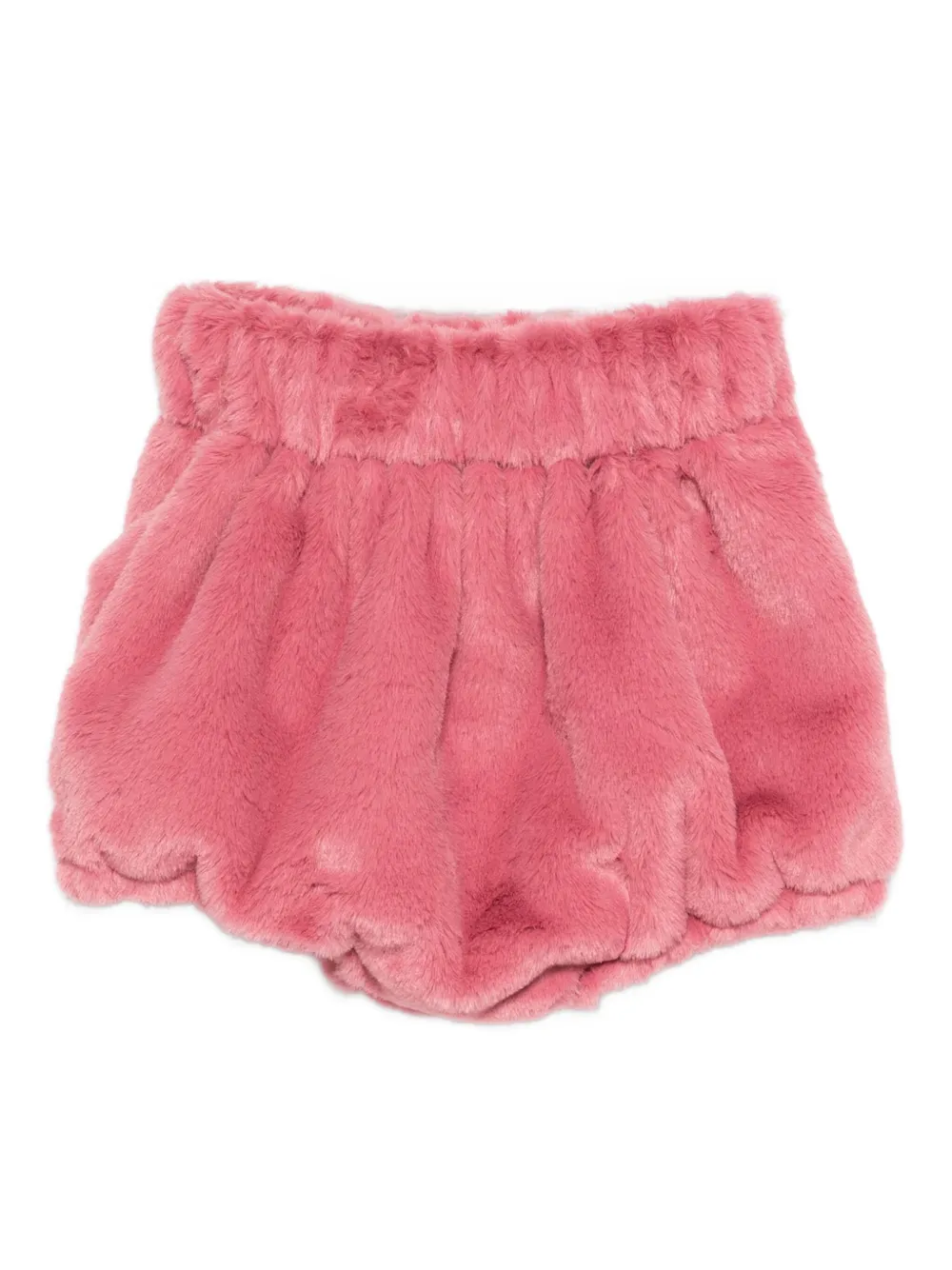 La Stupenderia Shorts van imitatiebont Roze