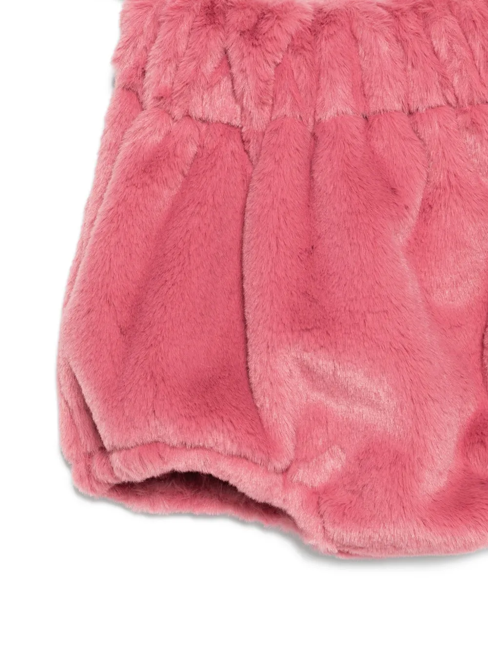 La Stupenderia Shorts van imitatiebont Roze