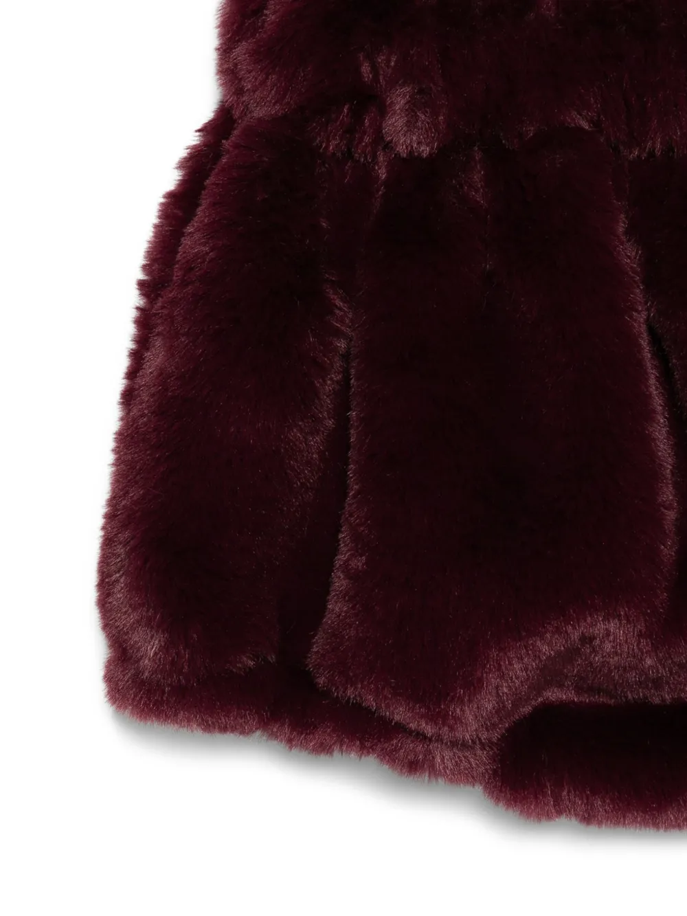 La Stupenderia Shorts van imitatiebont Rood
