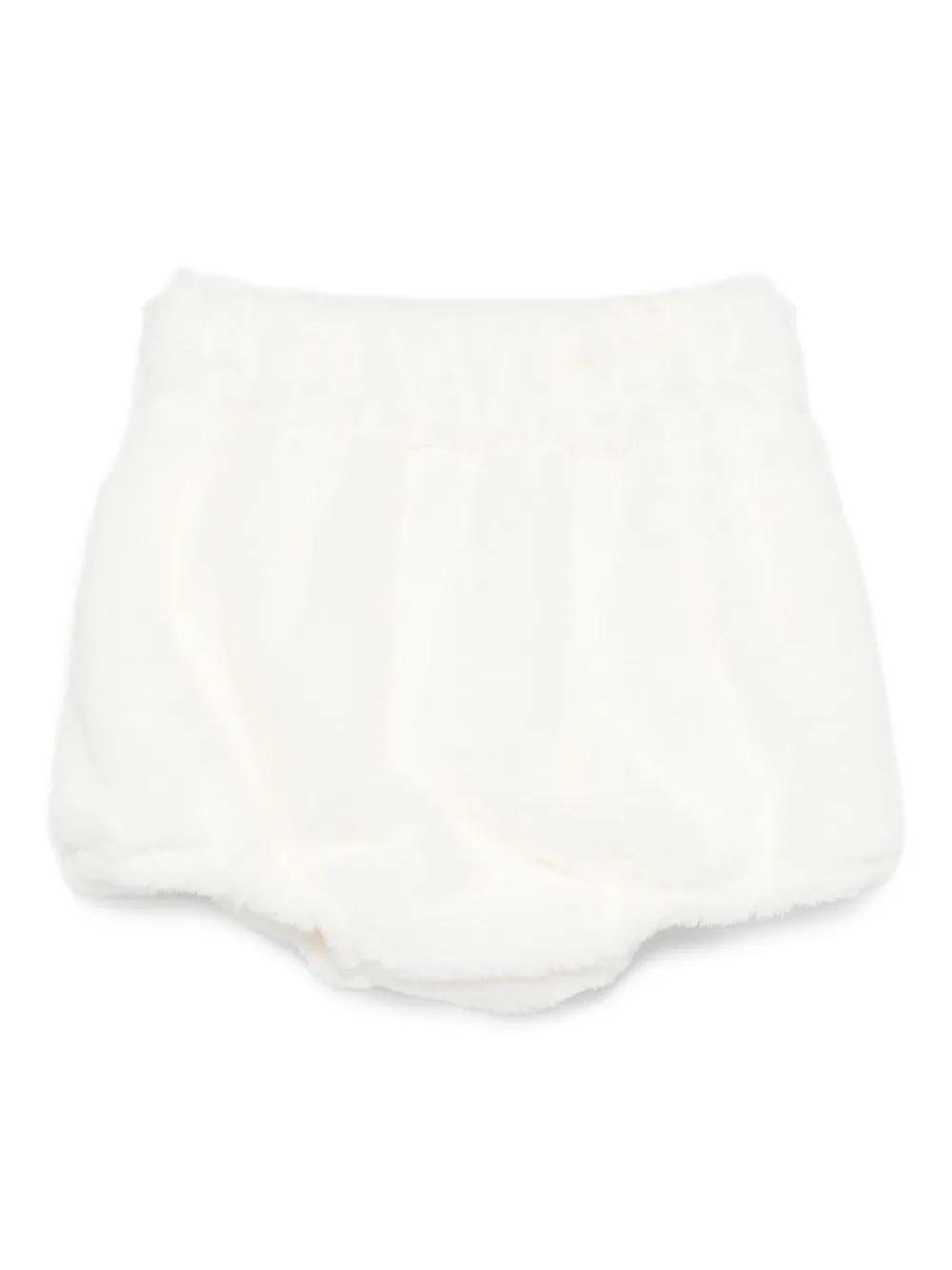 La Stupenderia Shorts met elastische band Wit