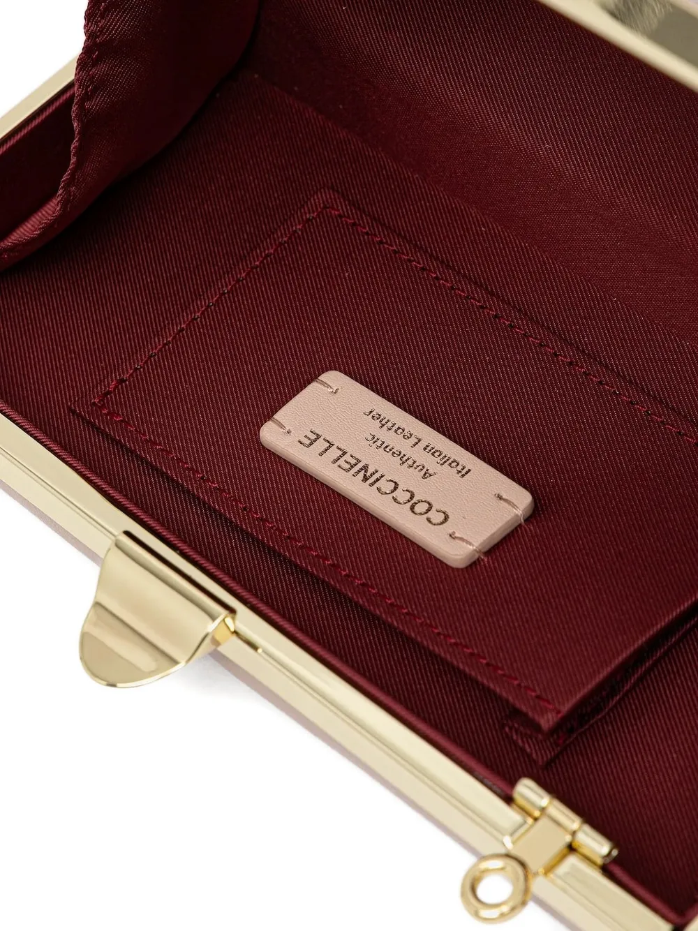 Coccinelle Kleine tas met ketting Roze