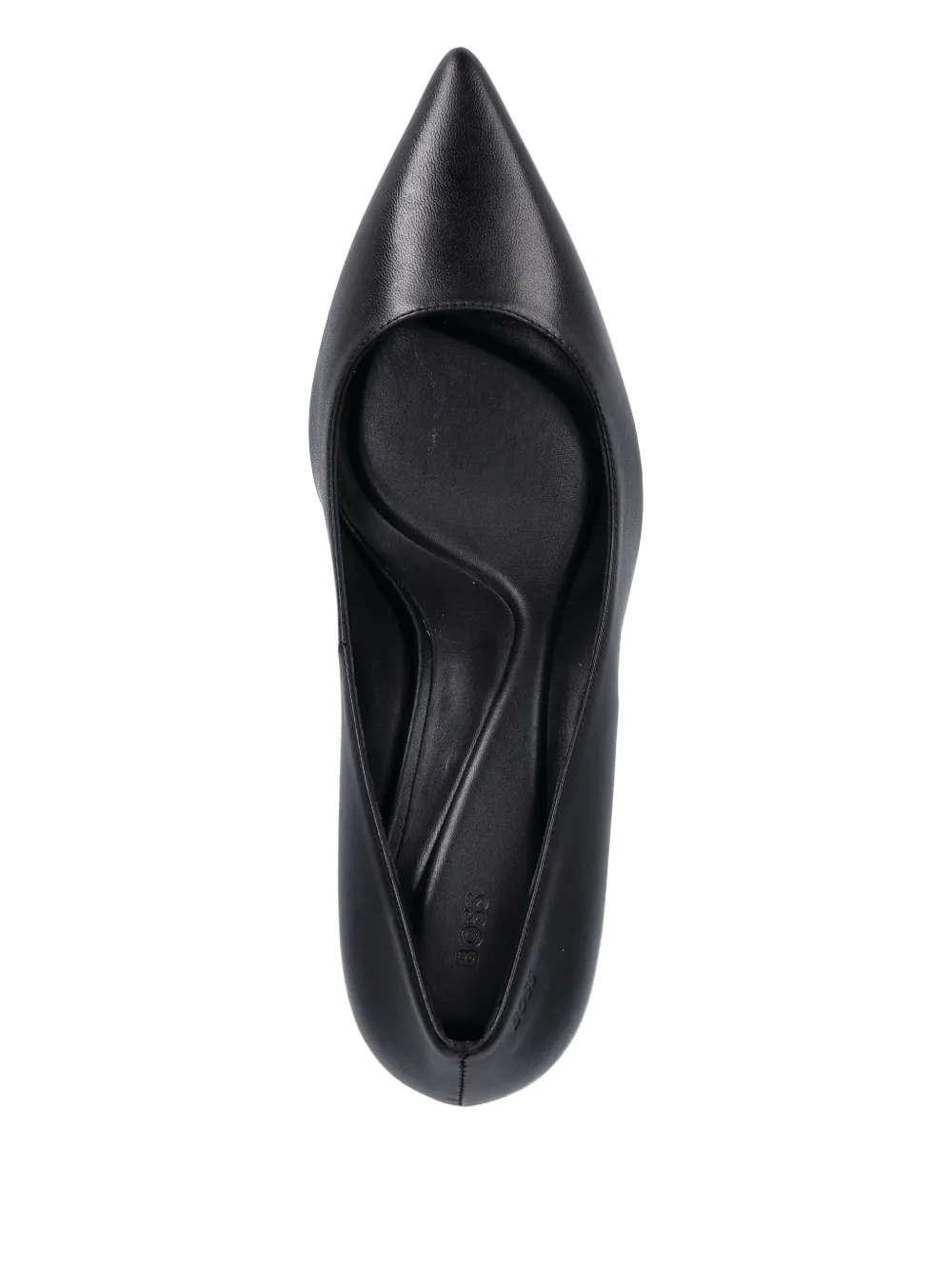 BOSS 70mm pointed-toe stiletto pumps Black