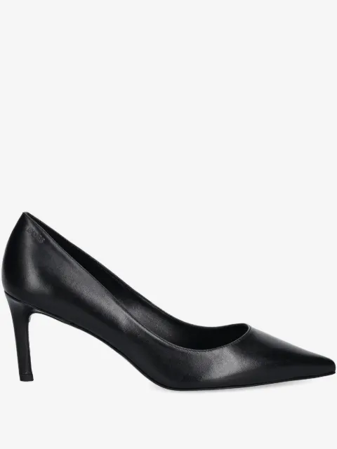 BOSS leather pumps with pointed toe