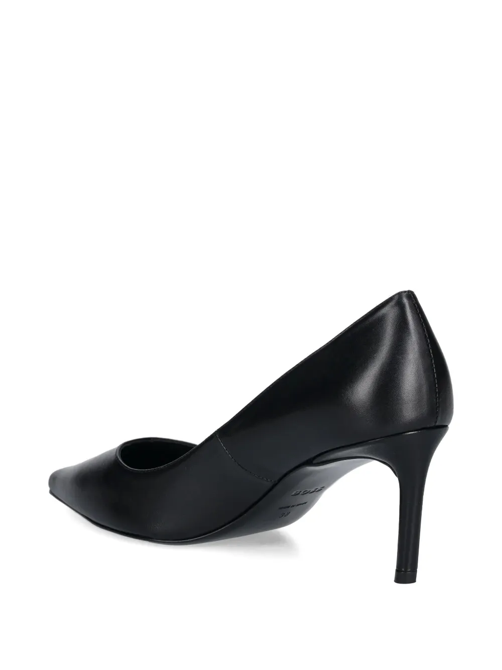 BOSS 70mm pointed-toe stiletto pumps Black