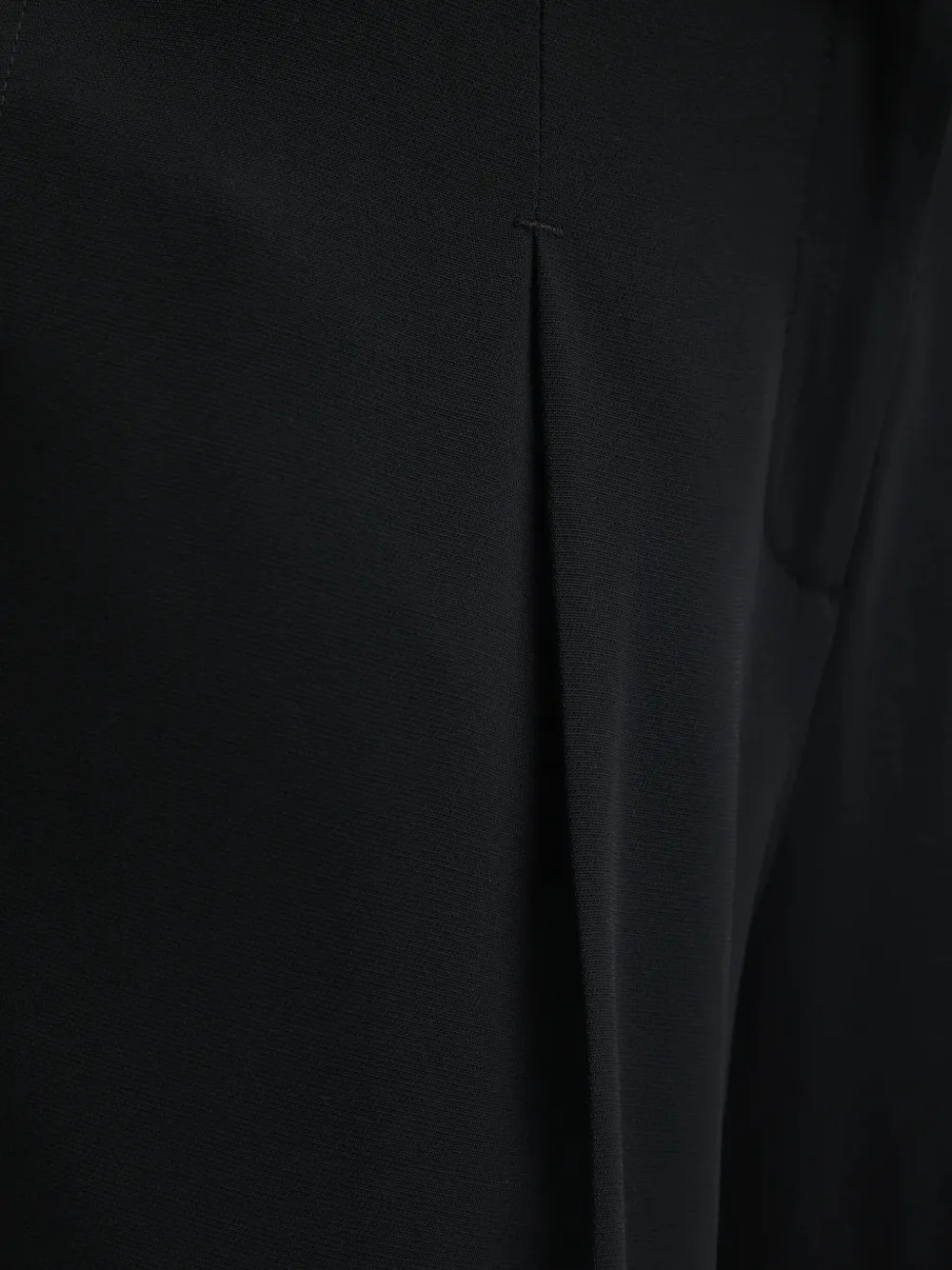 BOSS Straight plooibroek Zwart