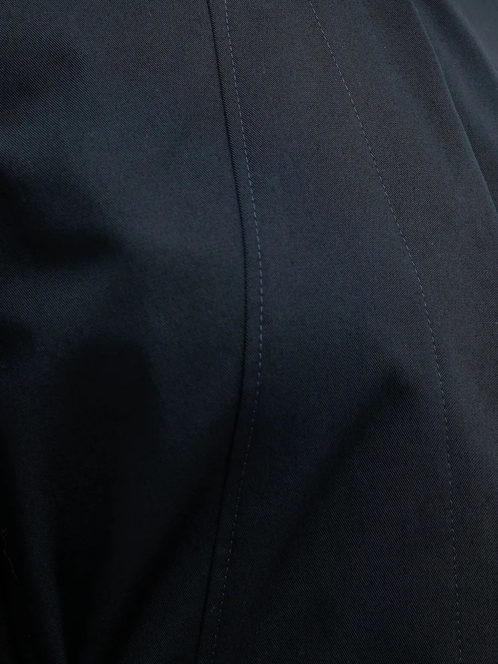 BOSS Calexis jas met ceintuur Blauw