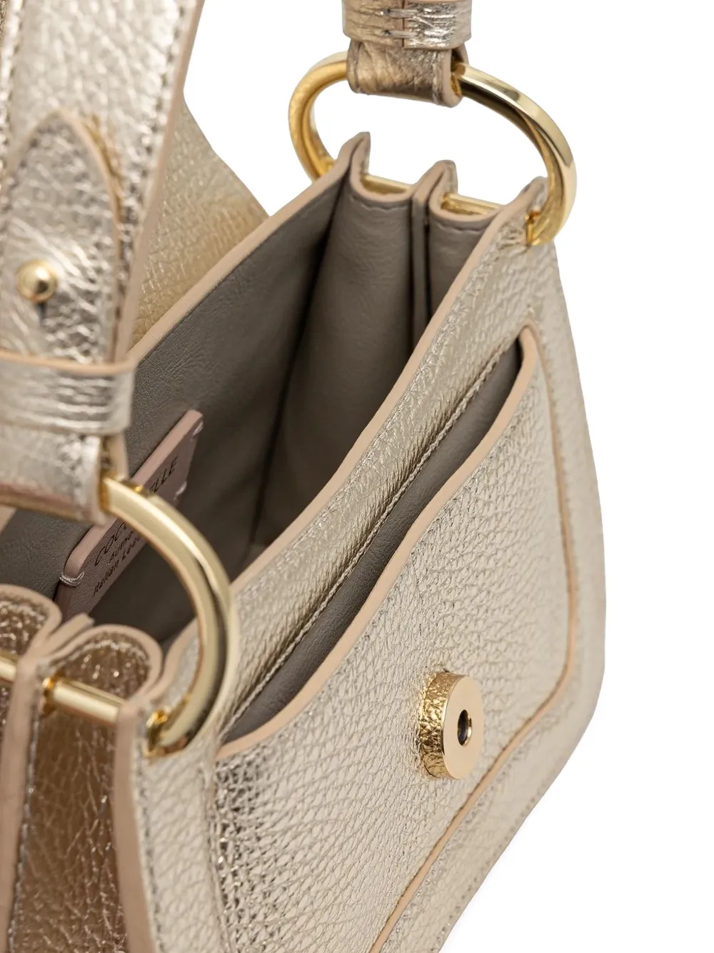 Coccinelle C-me crossbody bag Beige