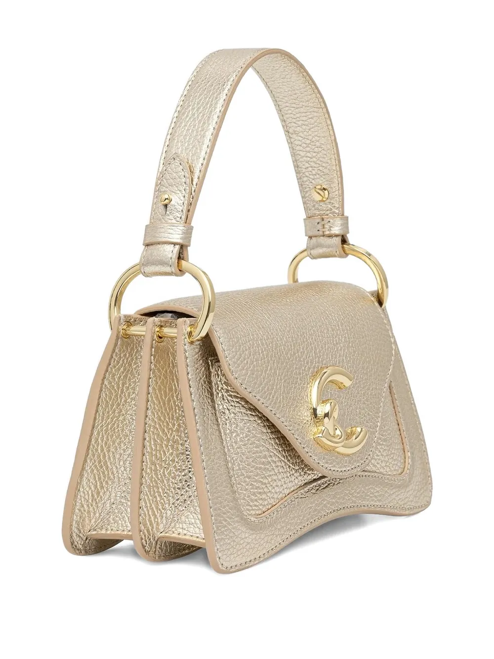 Coccinelle C-me crossbody bag Beige