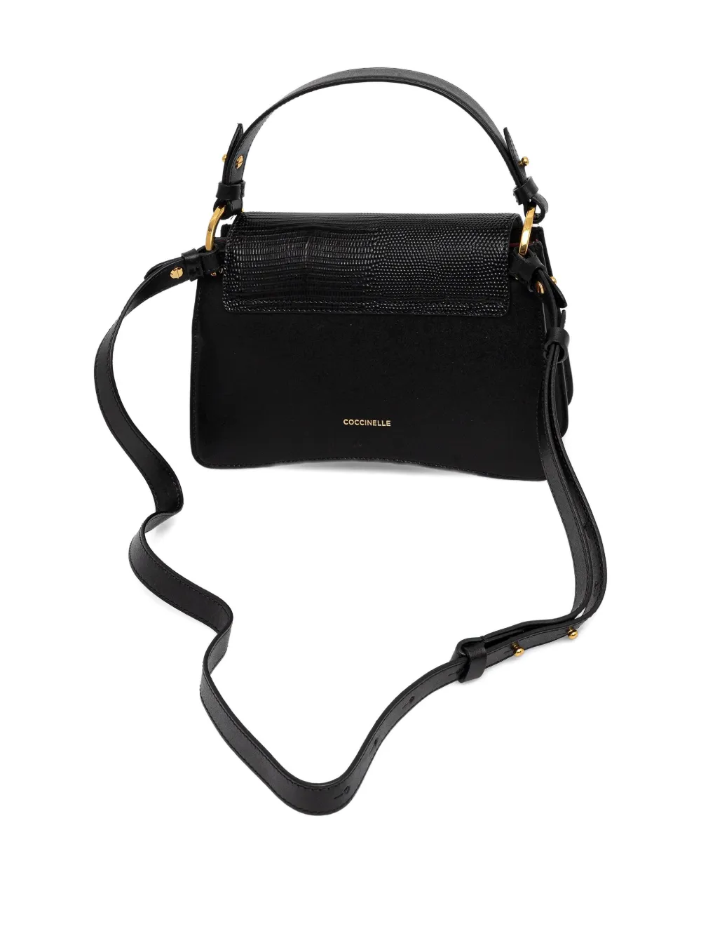 Coccinelle C-Me leather tote bag - Zwart