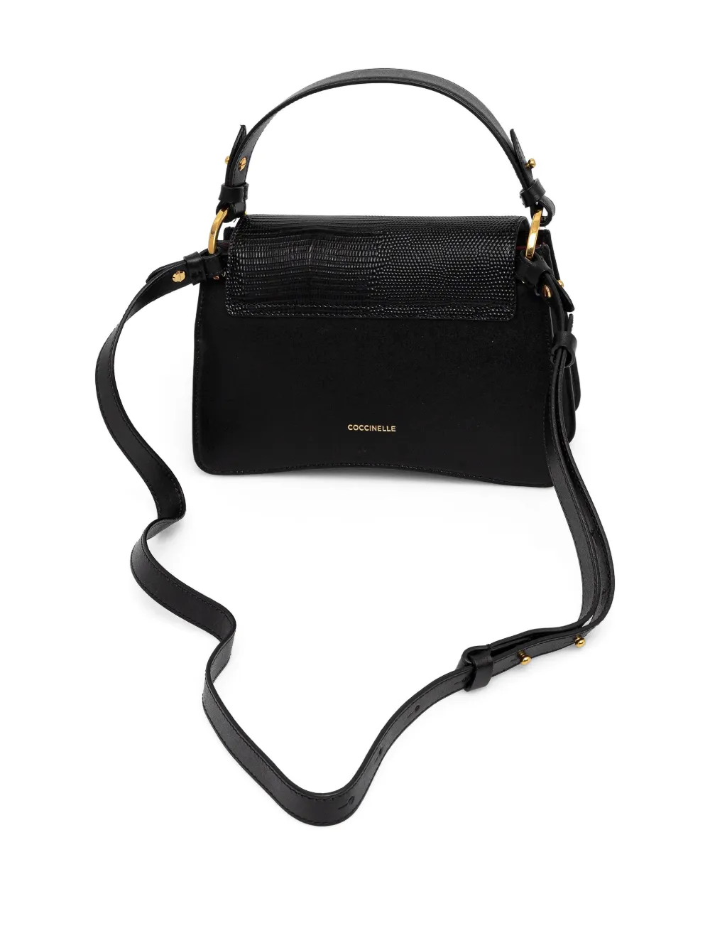 Coccinelle C-Me leren shopper Zwart
