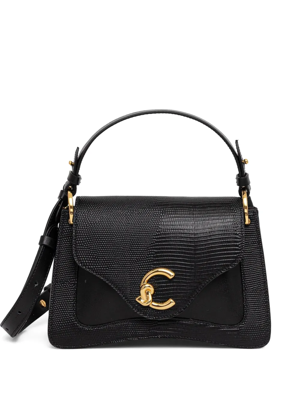 Coccinelle C-Me leren shopper Zwart