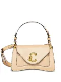 Coccinelle leather cross body bag - Neutrals