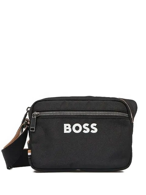 BOSS logo-plaque belt bag
