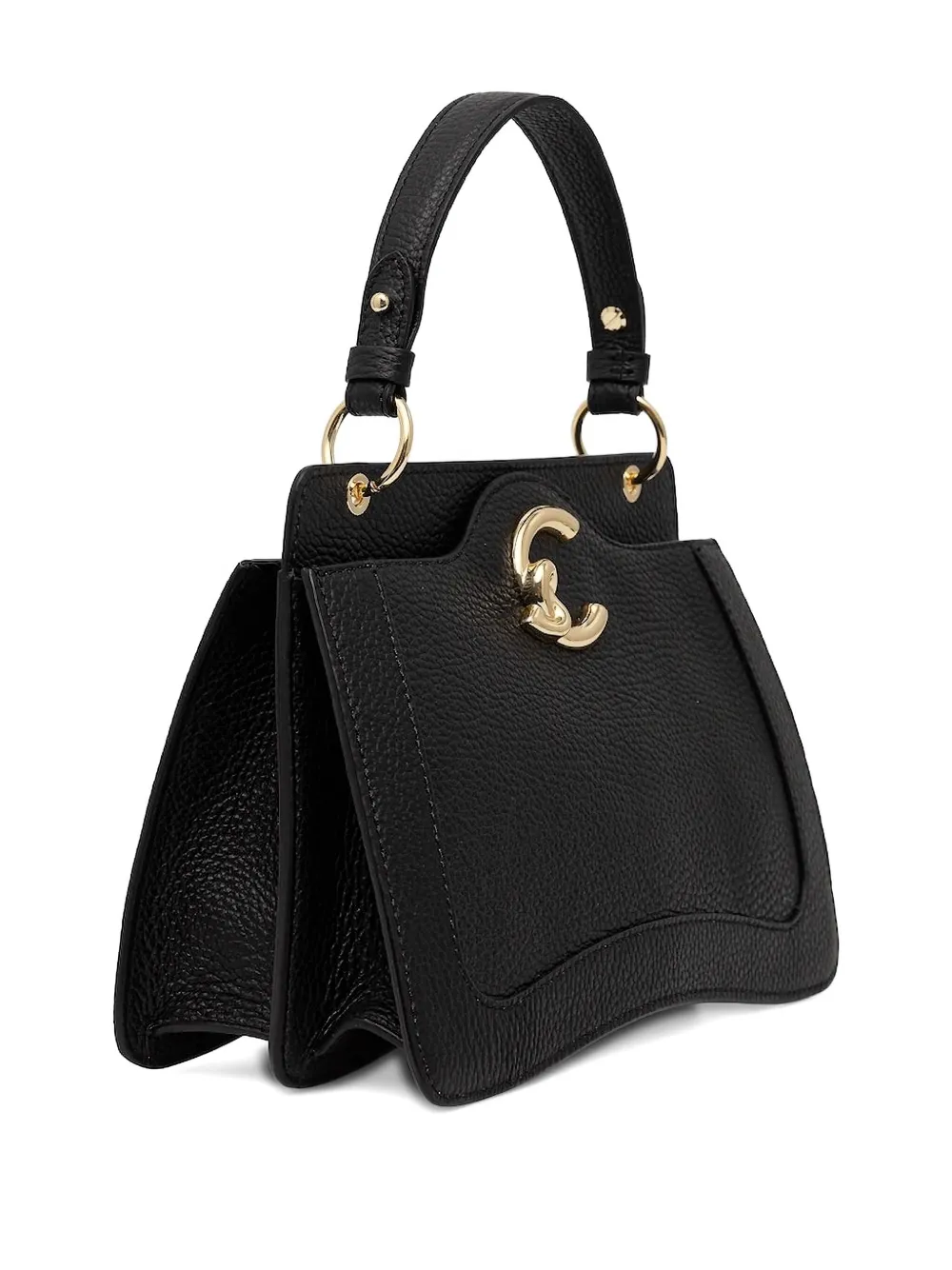 Coccinelle C-ME leather cross body bag Zwart