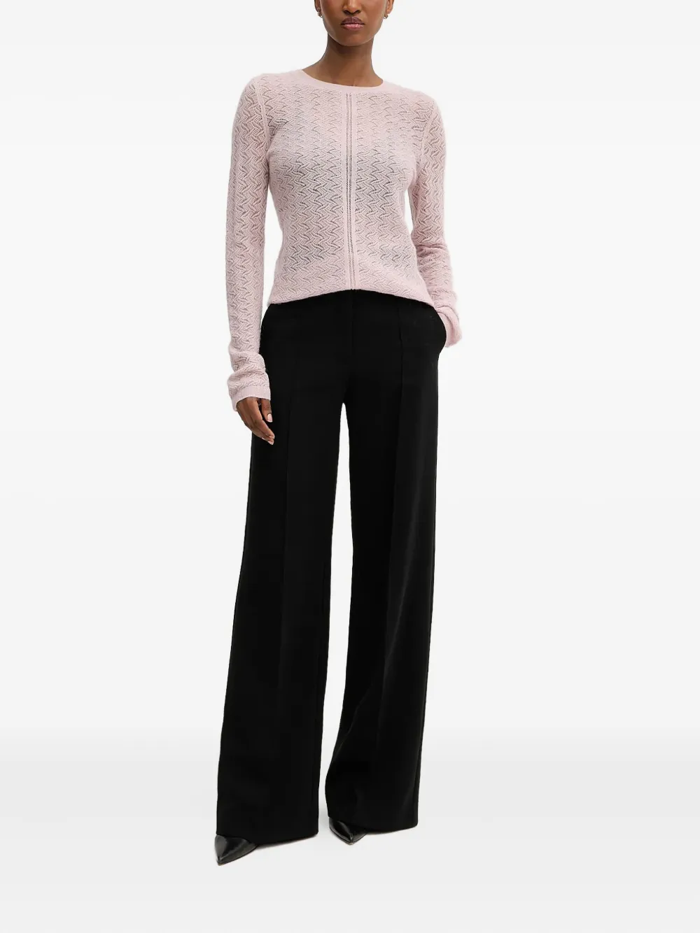 BOSS round-neck sweater | Knitted Sweaters | Image 2