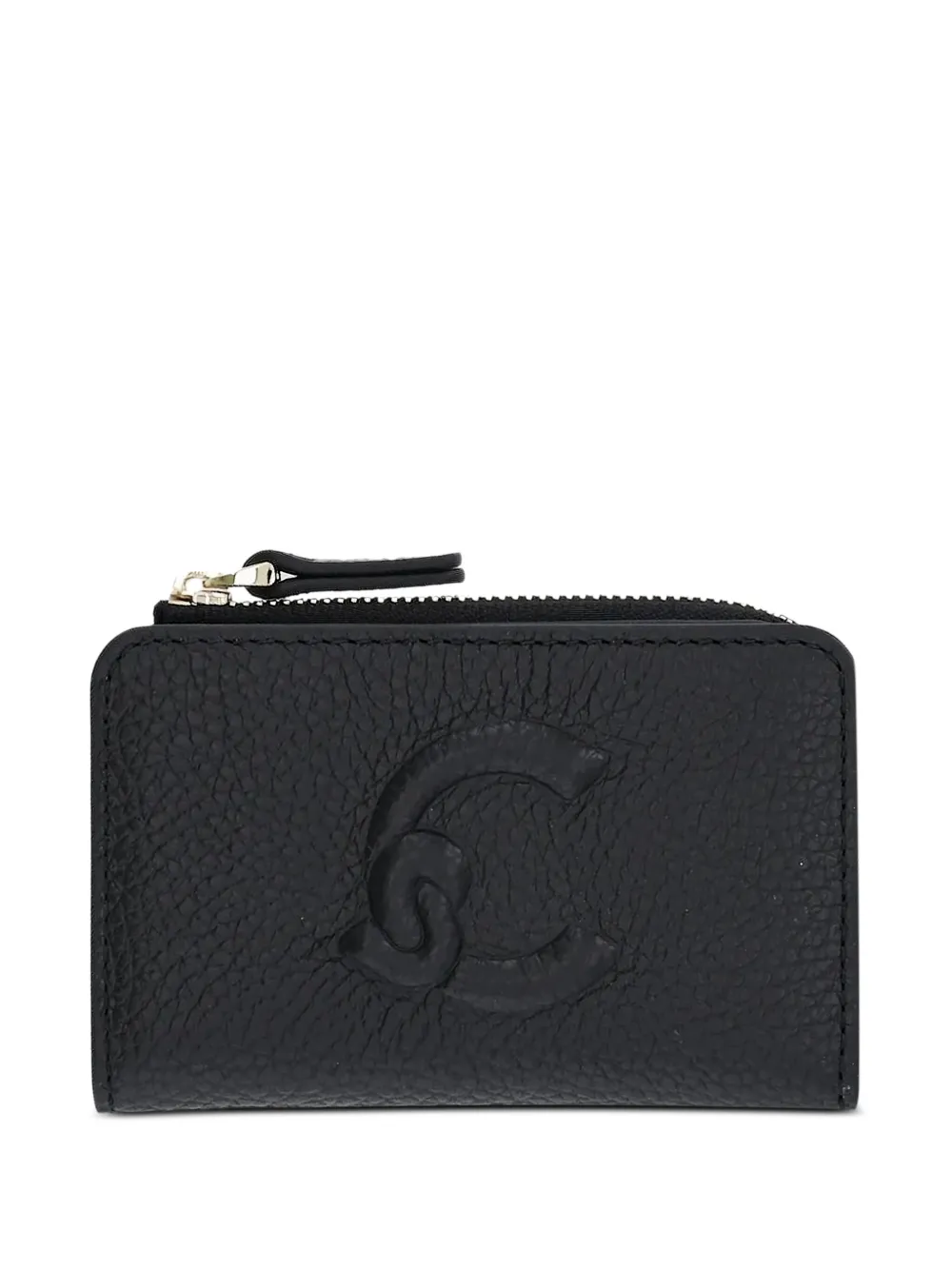 Coccinelle embossed-logo zip-around wallet | Black | Image 1
