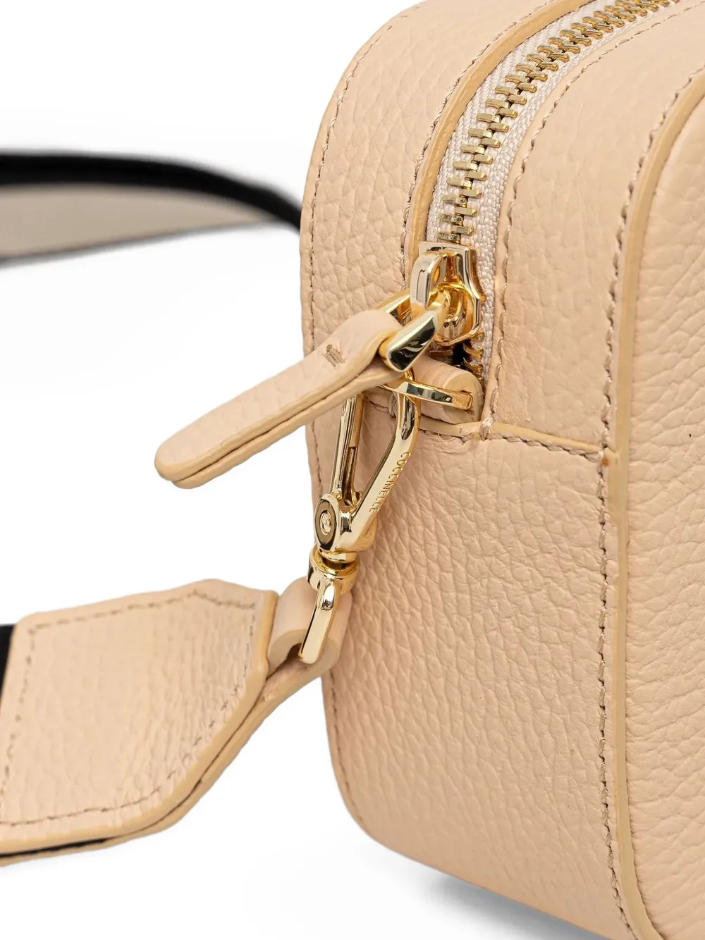Coccinelle Crossbodytas met rits Beige